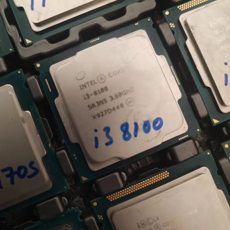 Cpu intel i3 8100 trey