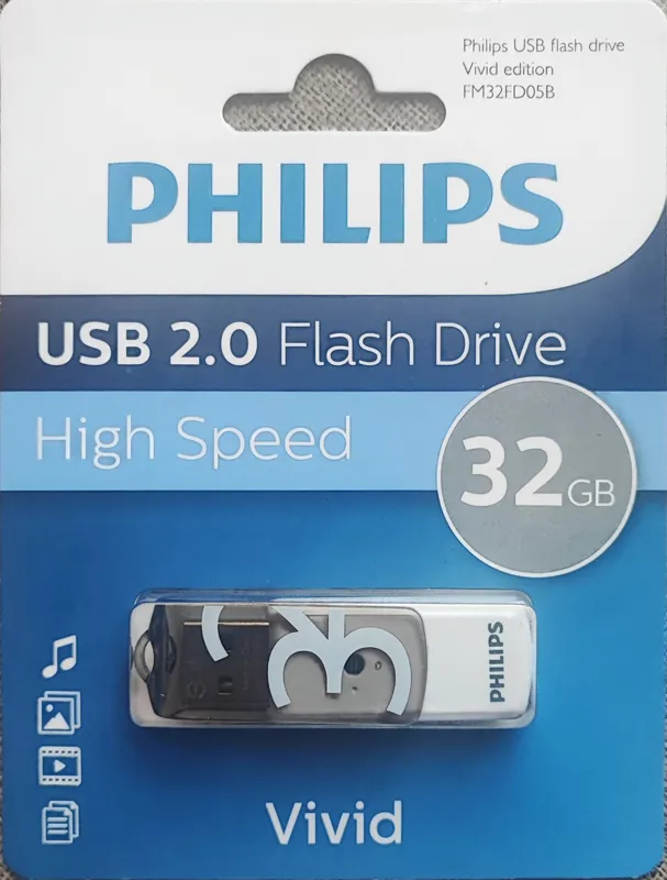 فلش مموری فیلیپس مدل Philips Vivid ظرفیت 32 گیگ