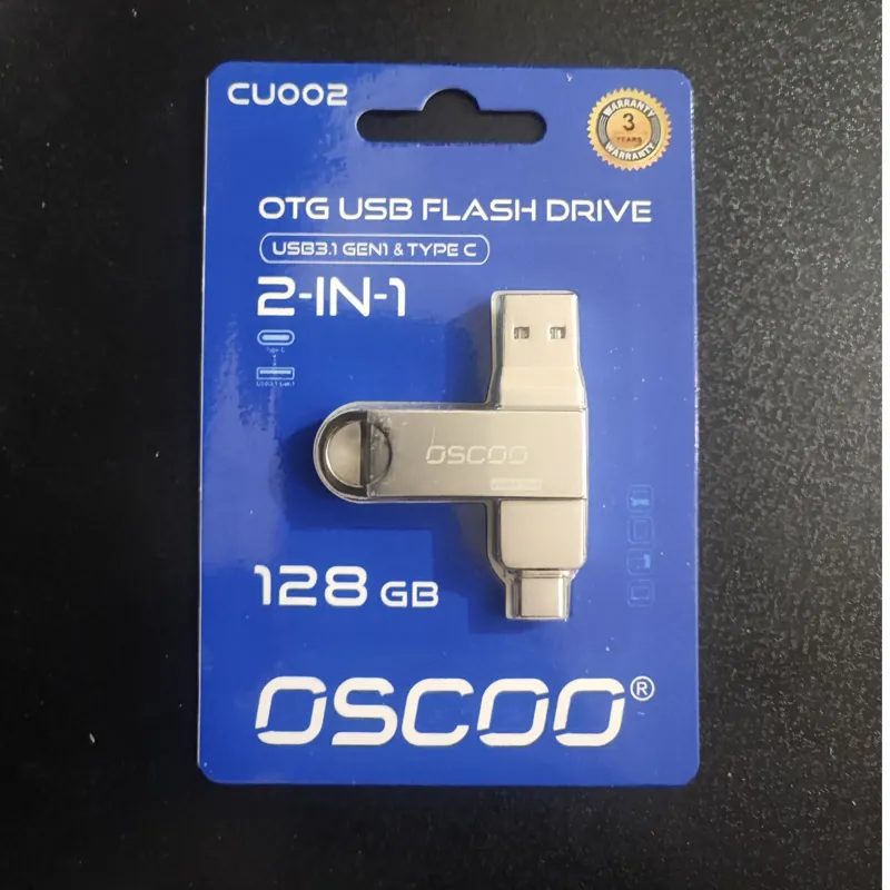 فلش USB 31 USB-C اسکو Oscoo CU002 ظرفیت 128G