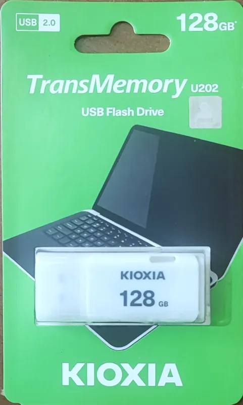 فلش مموری Kioxia 128G USB2 با گارانتی ماتریکس