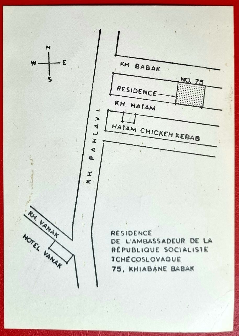 کارت منوی غذای کبابی حاتم