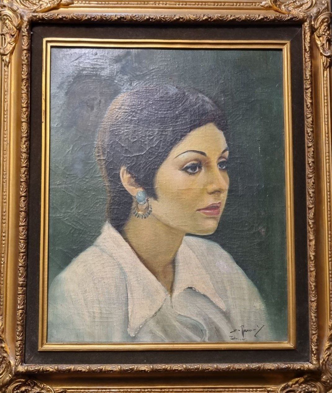 نقاشی از گوگوش سیروس افسری