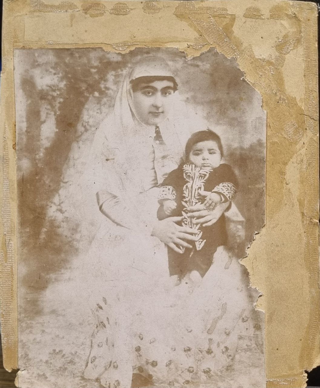 عکس قاجاری احمد شاه در کودکی