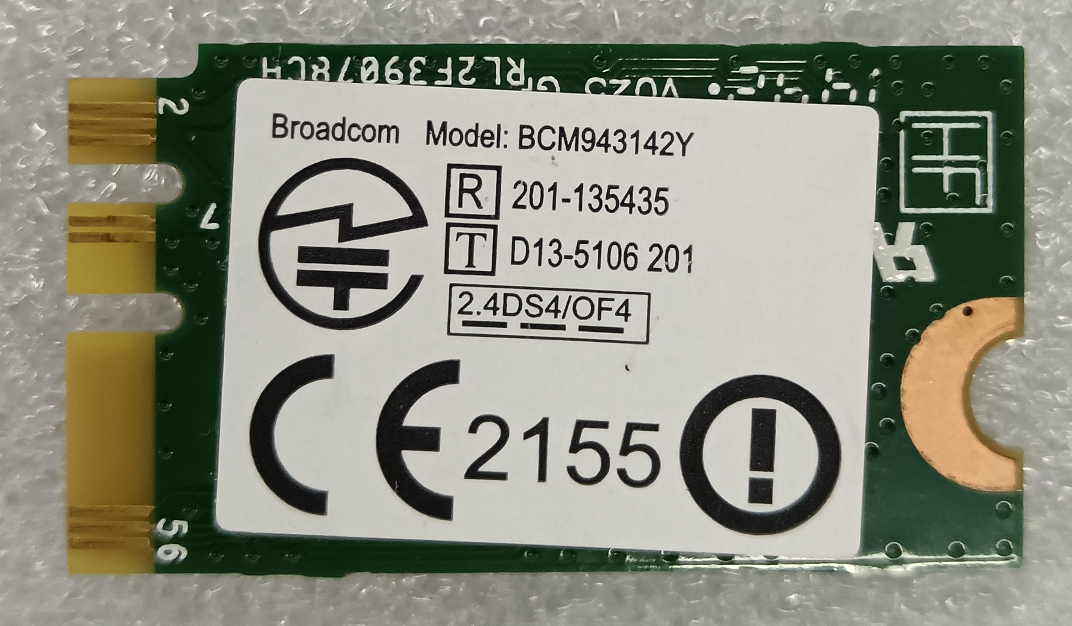 کارت شبکه برودکام مدل BCM943142Y