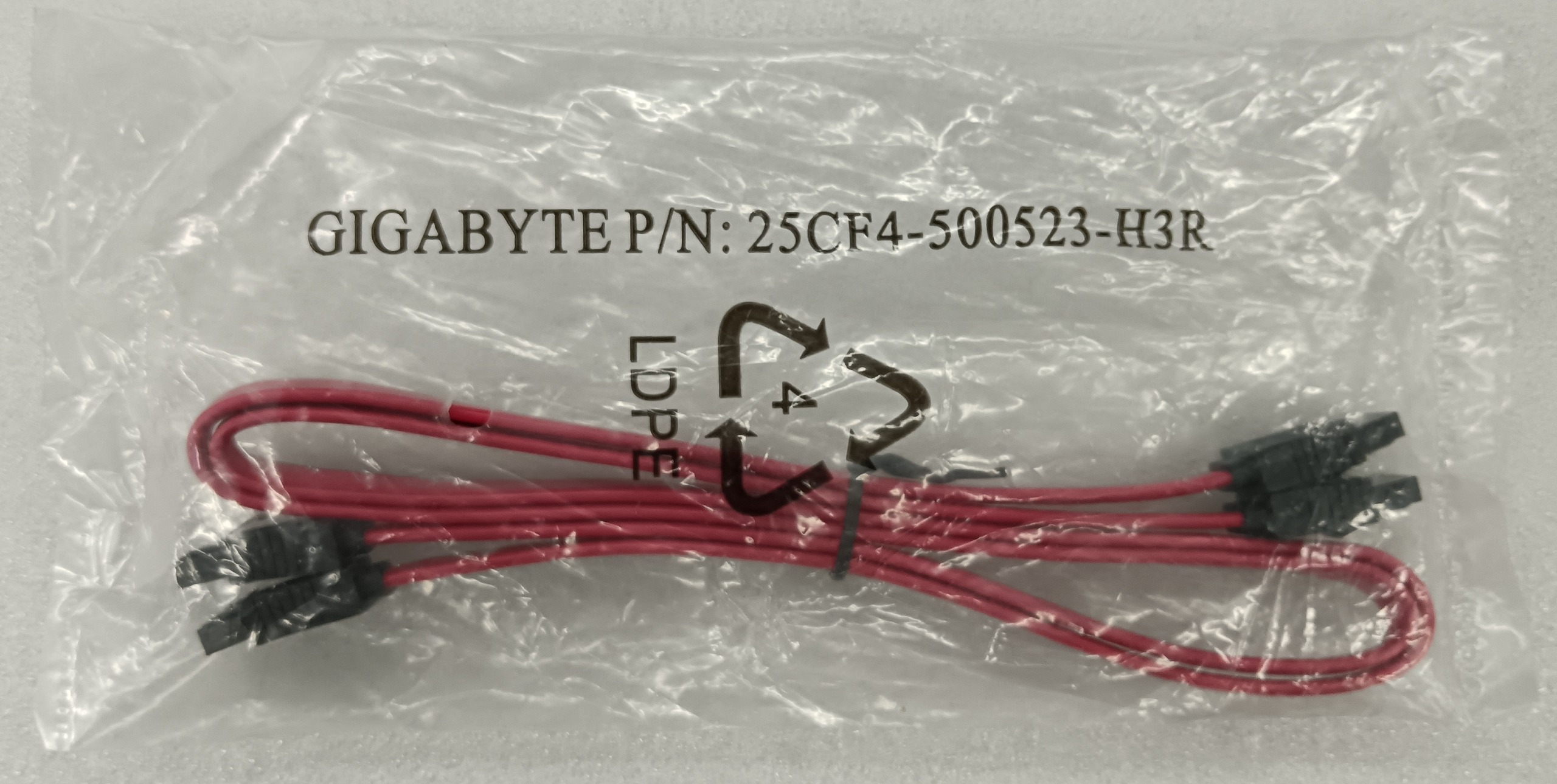 کابل اصلی دیتا گیگابایت مدل(25CF4-500523-H3R)2عددی
