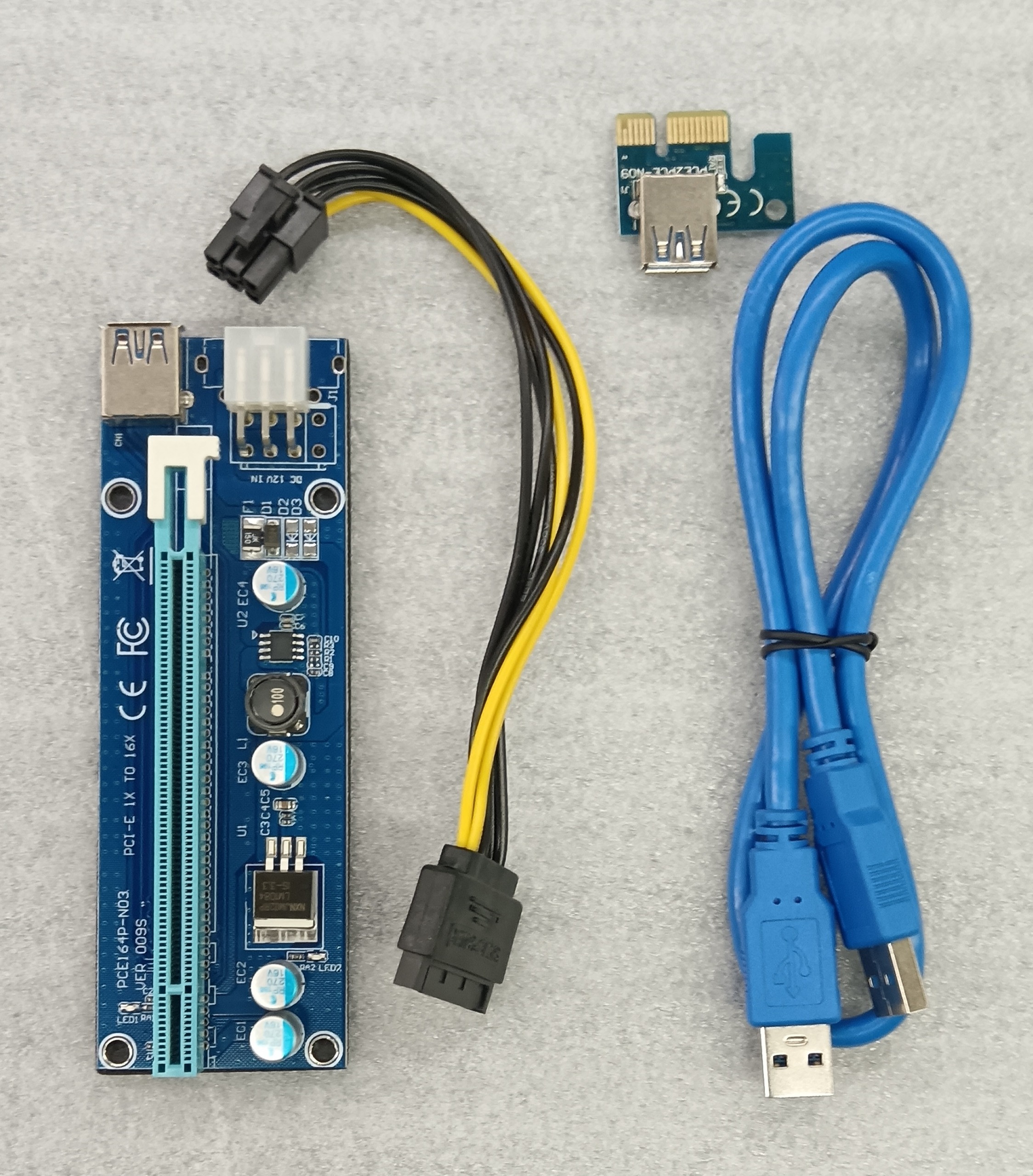 رایزر کارت گرافیک PCI-E-بسته 5 عددی