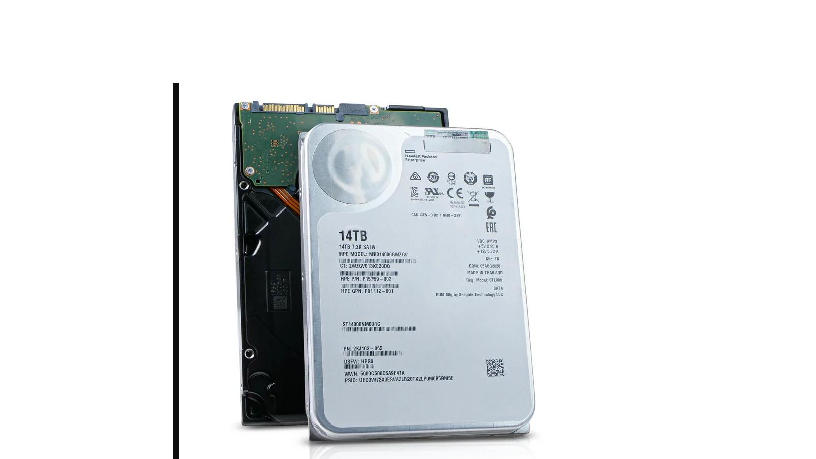 هارد 14 ترابایتی سرور ST14000NM0018 Refurbished