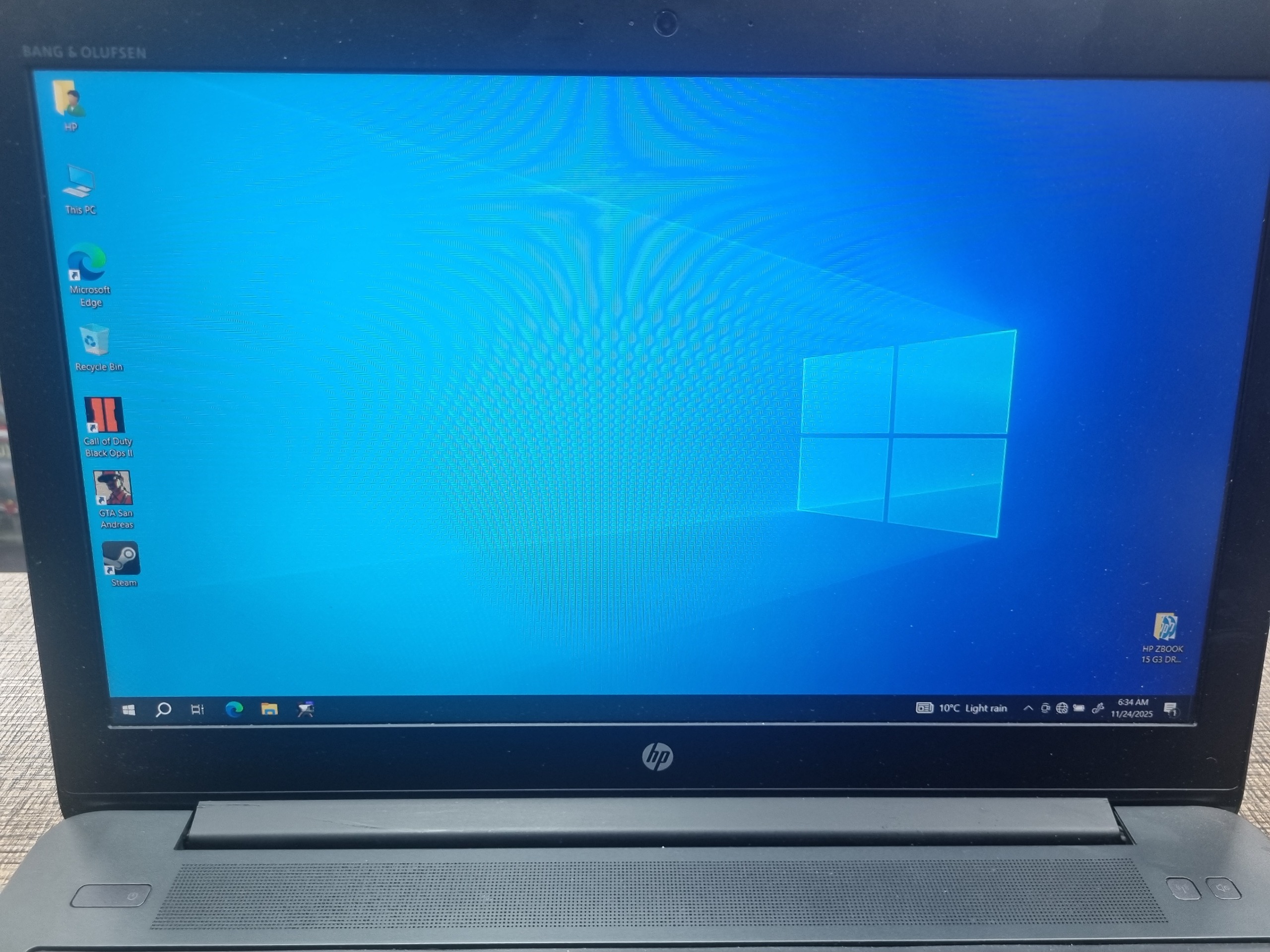 لپ تاپ hp zbook15g3