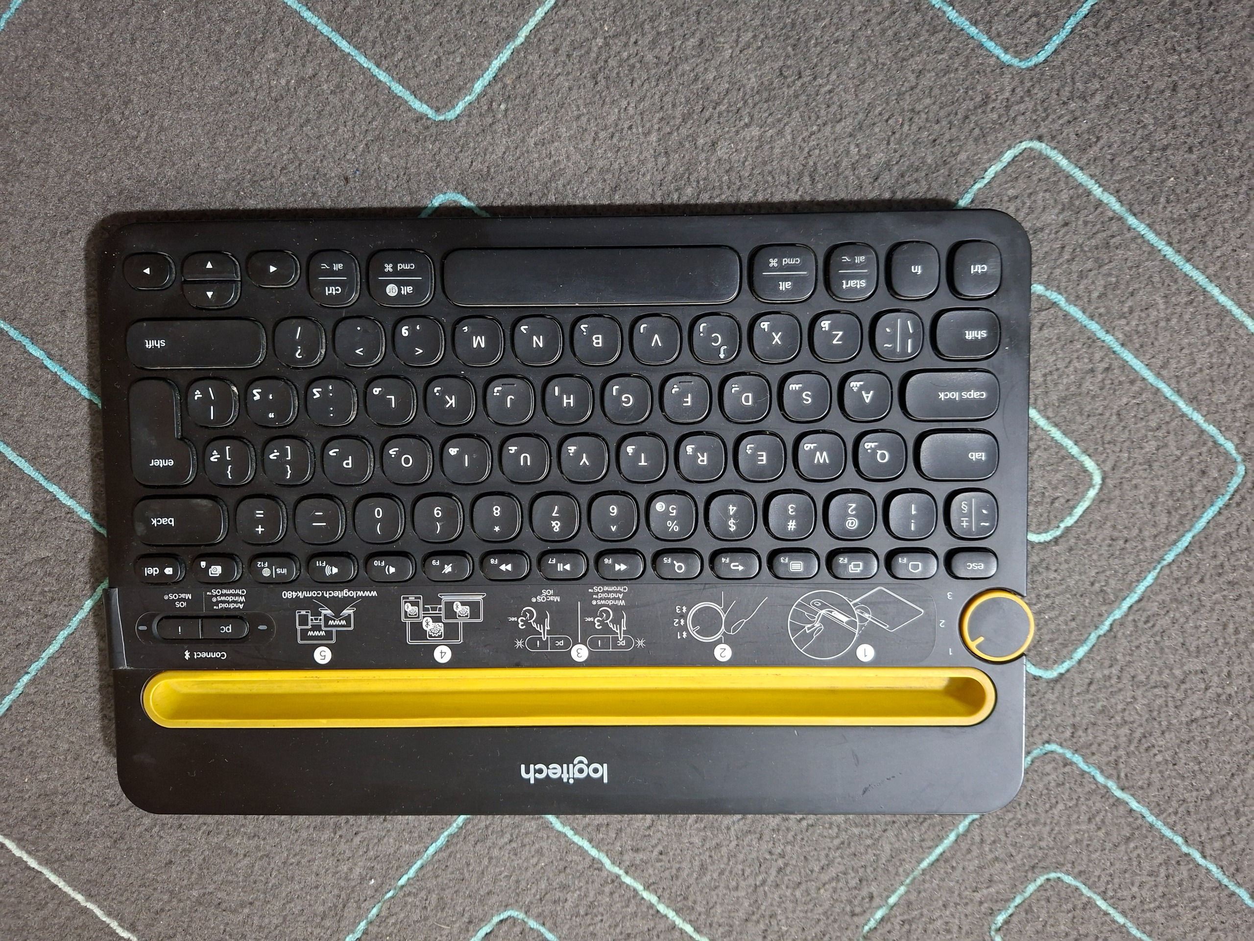 کیبورد بی سیم لاجیتک مدل K480