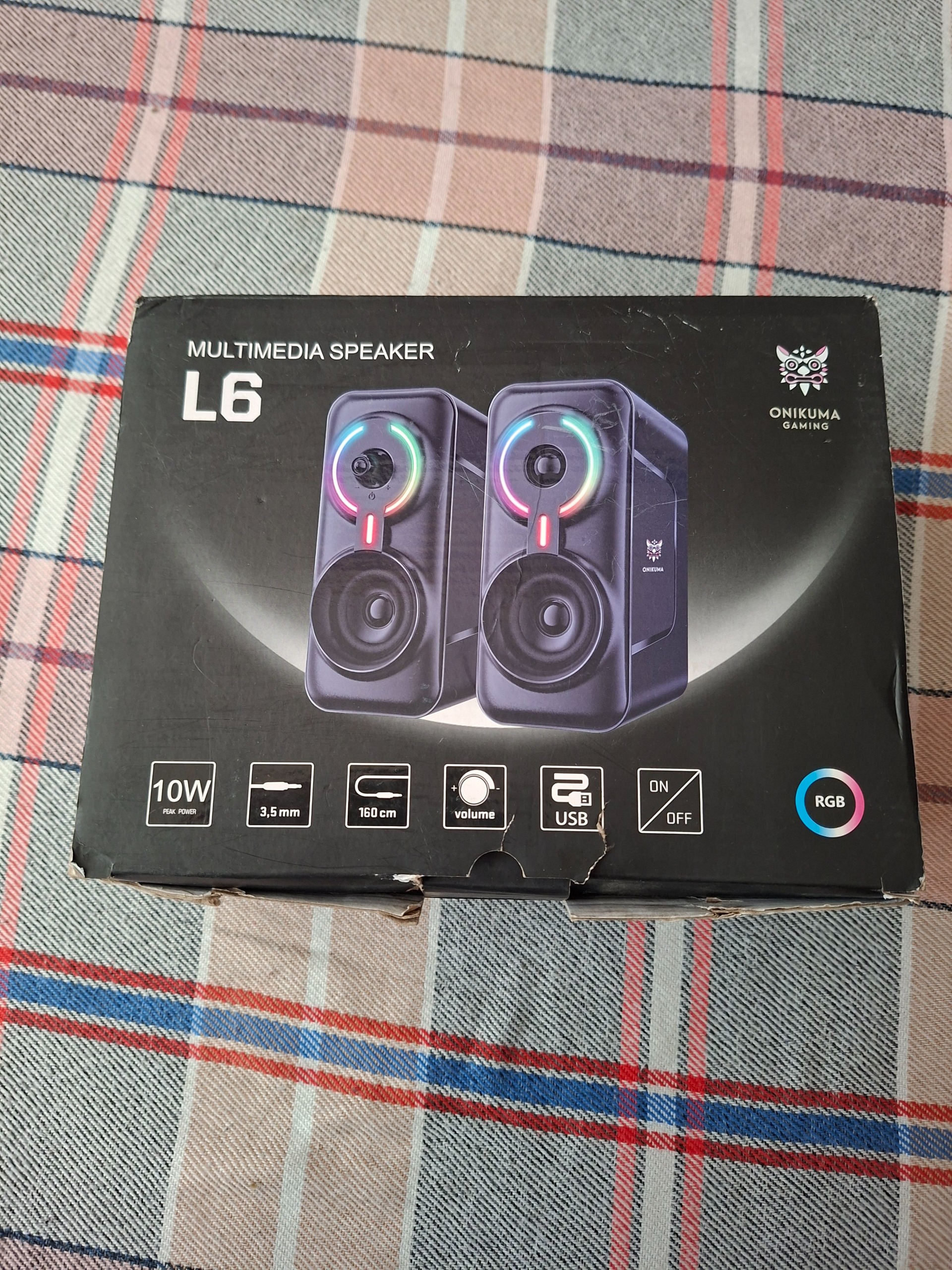 اسپیکر گیمینگ کامپیوتر اونیکوما مدل L6 RGB