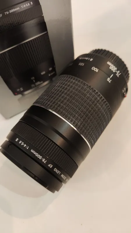 لنز 75-300 کنون