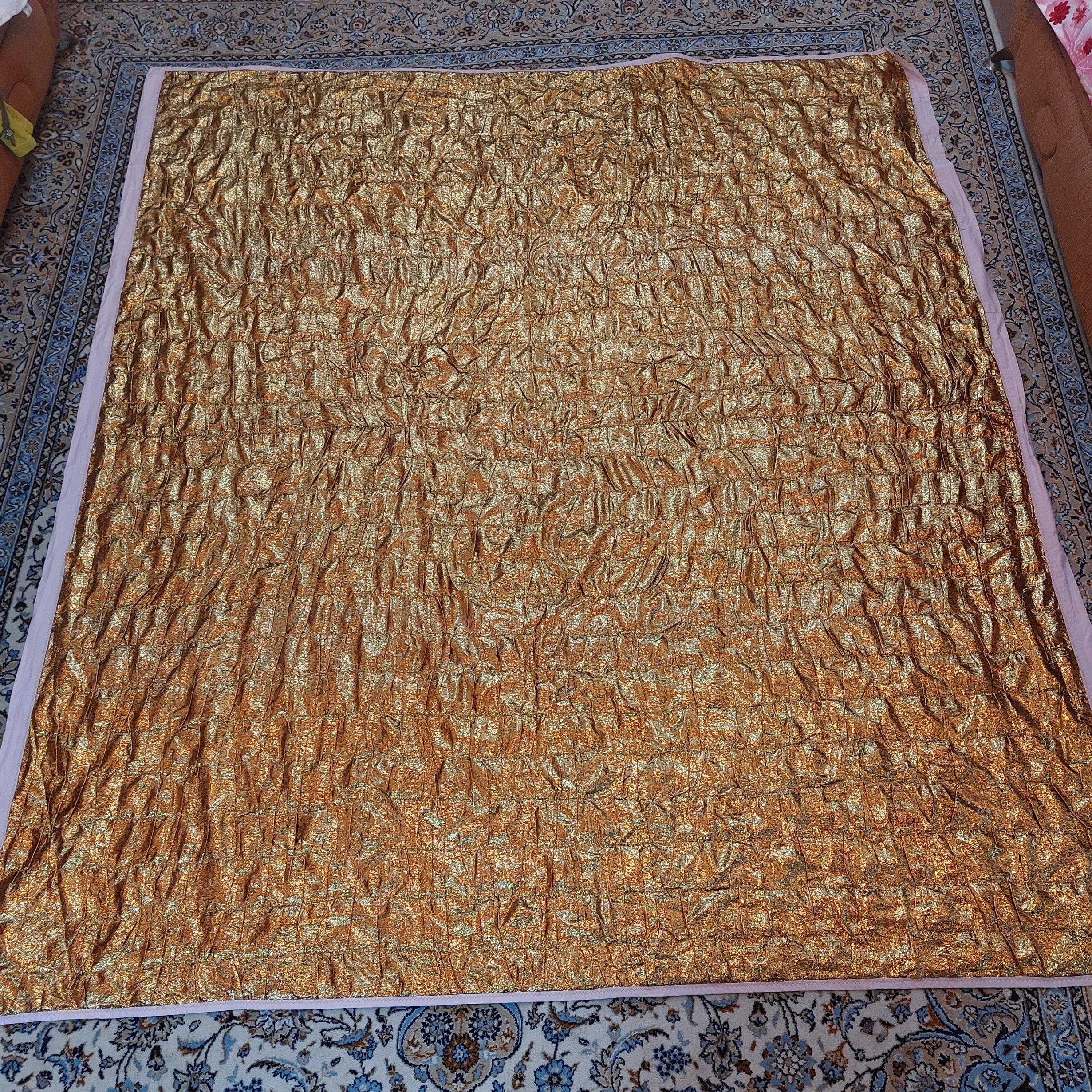 رو تختی تشک دونفره طلایی