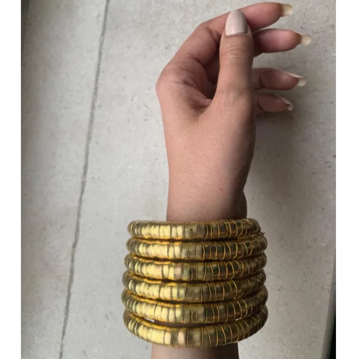 دستبند کار هندی برنجی
