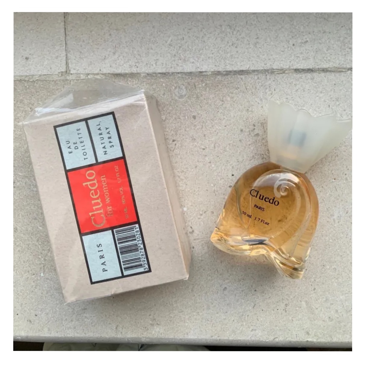 عطر cluedo اصلی خریداری شده از فرانسه