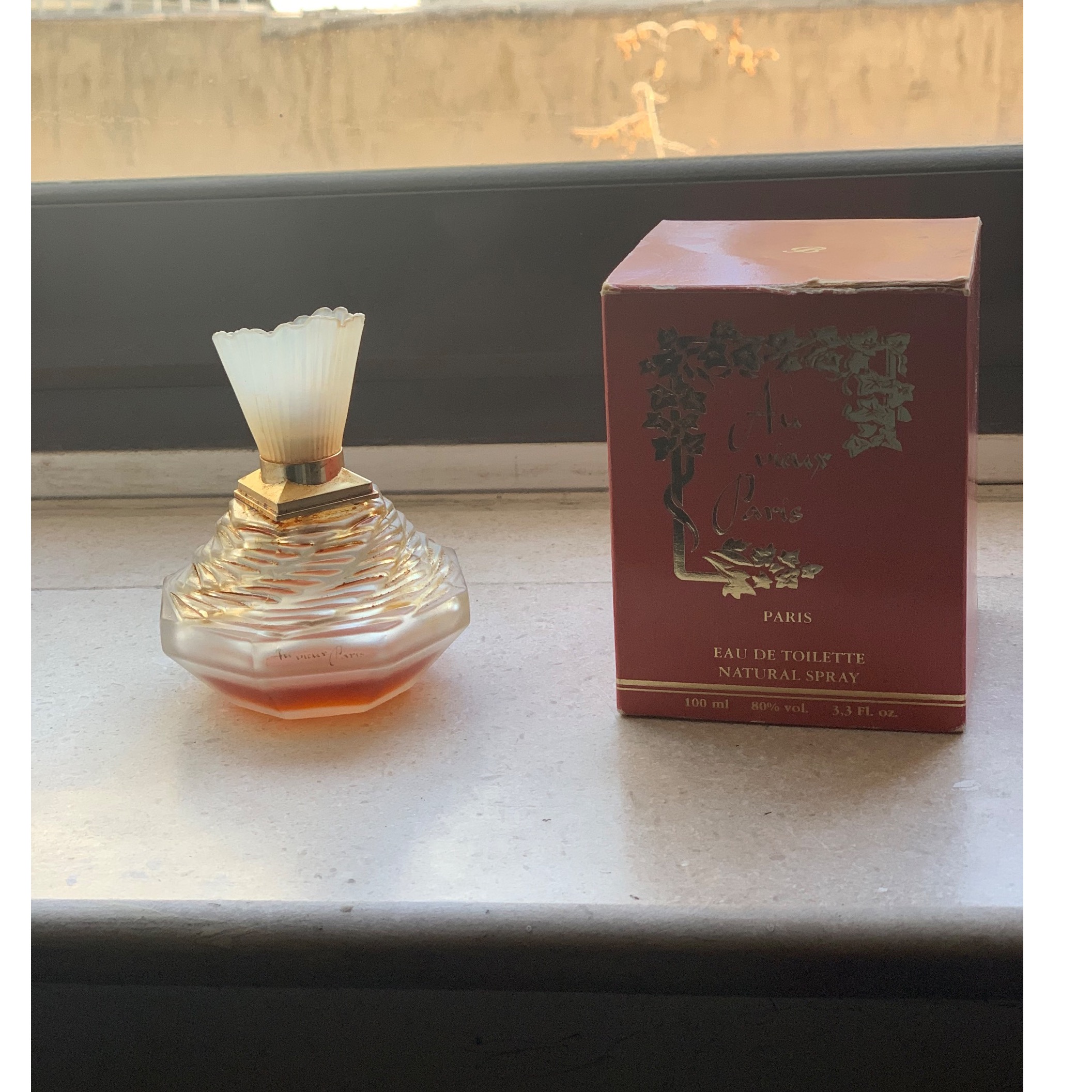 عطر ادکلن فرانسوی اصل قدیمی مال زمان پهلوی