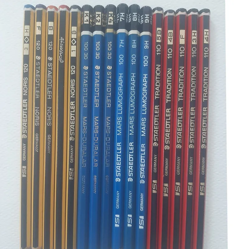16 عدد مدادطراحی STAEDTLER اصل آلمان قدیمی