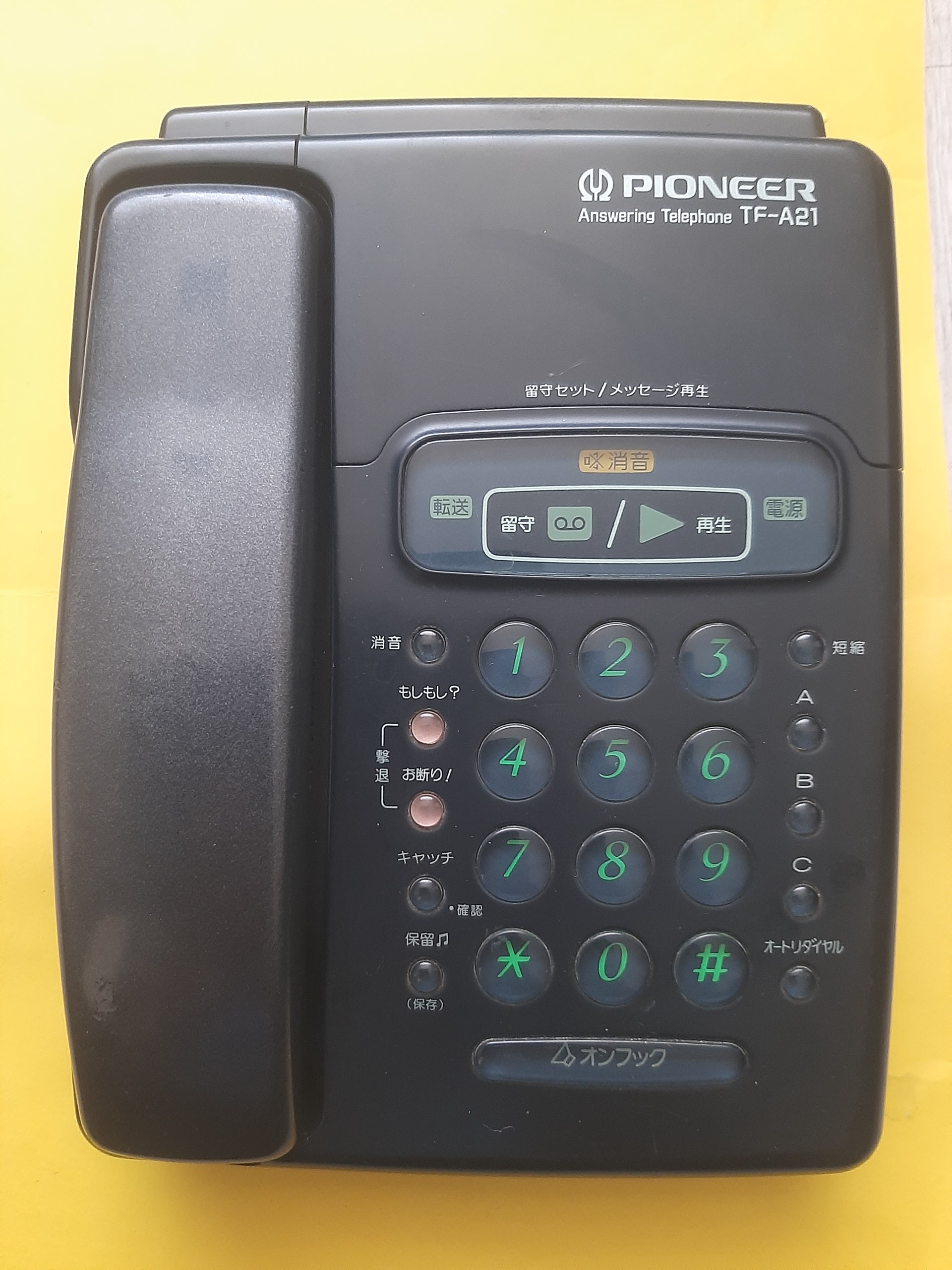 تلفن رومیزی قدیمی PIONEER اصل ژاپن (توضیحات)