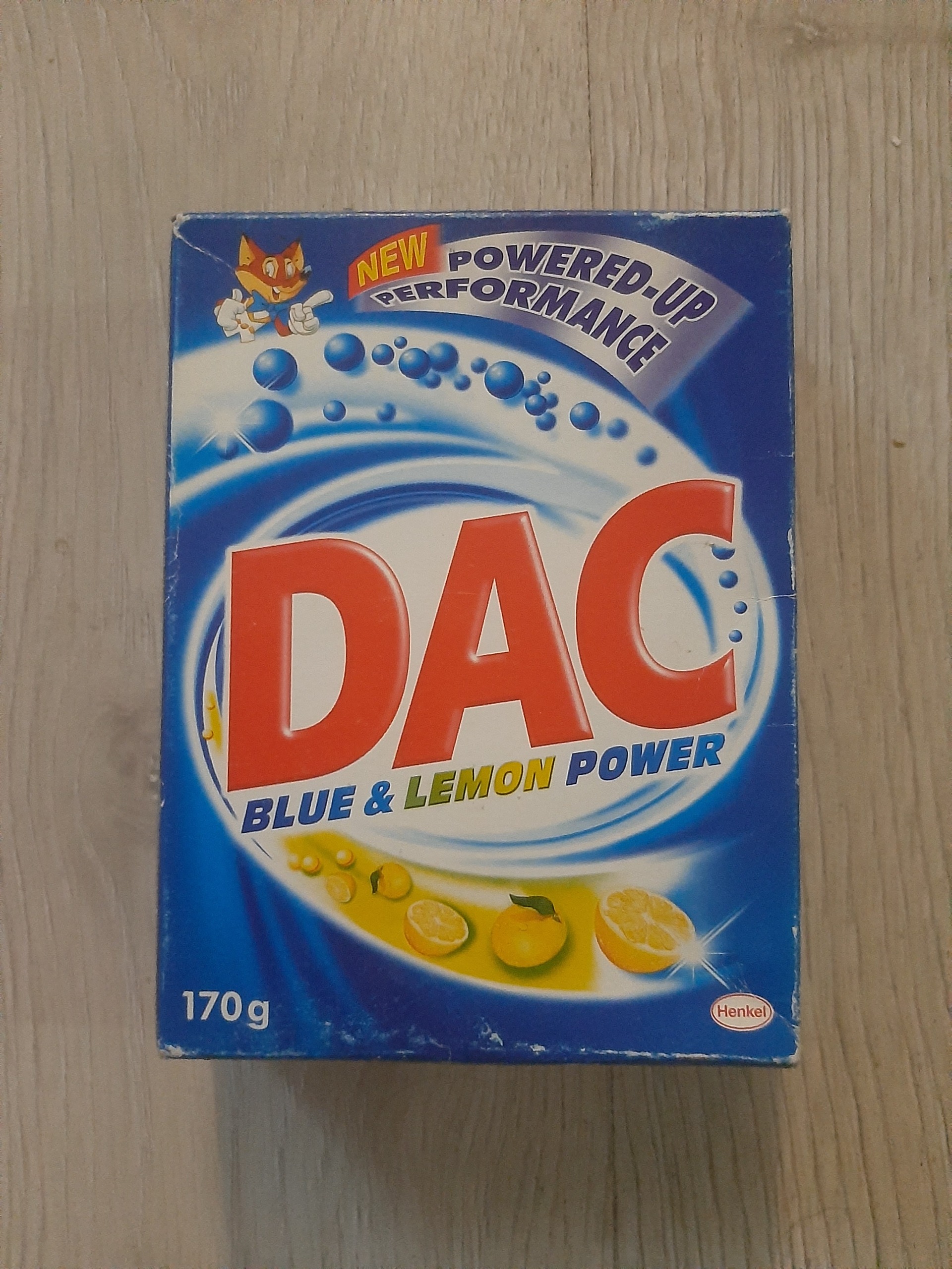 پودر لباسشویی قدیمی خارجی کلکسیونی ( DAC )