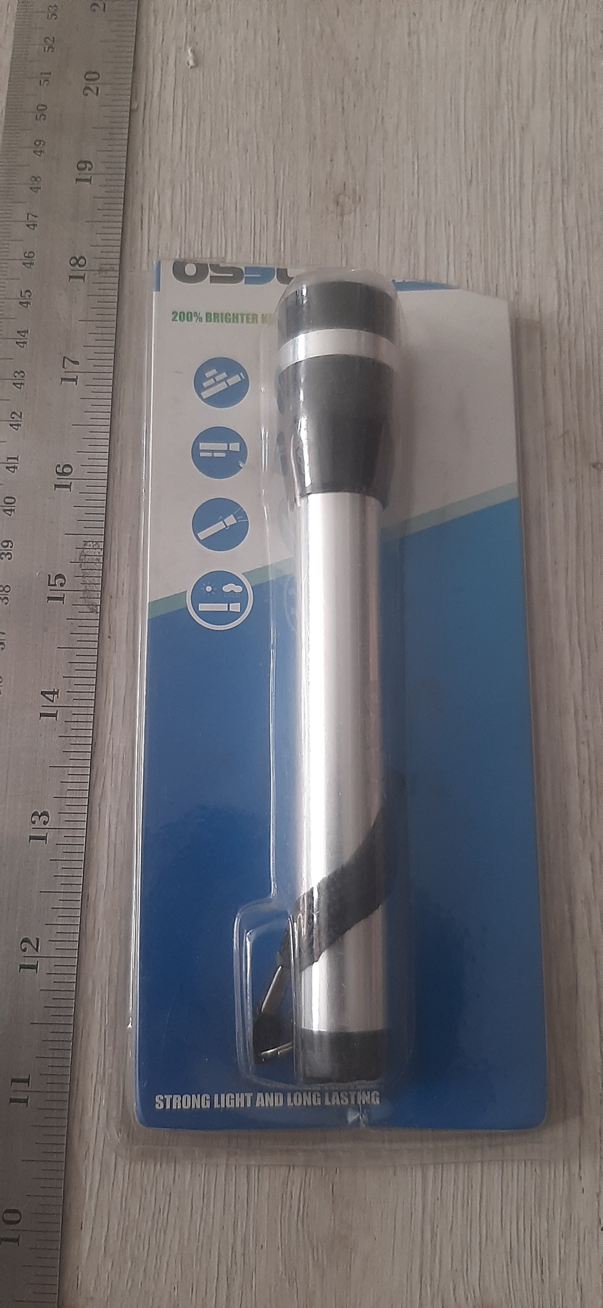 چراغ قوه با کیفیت بدنه استیل ( توضیحات)