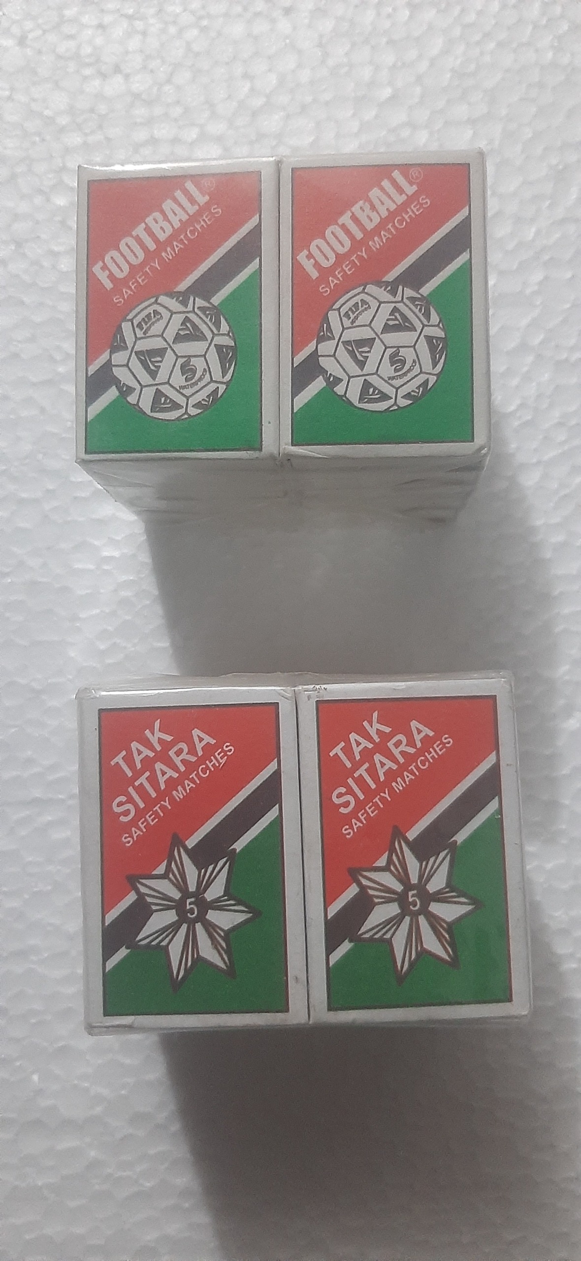 2 بسته 10عددی کبریت قدیمی پاکستانی ( کل 20عدد)