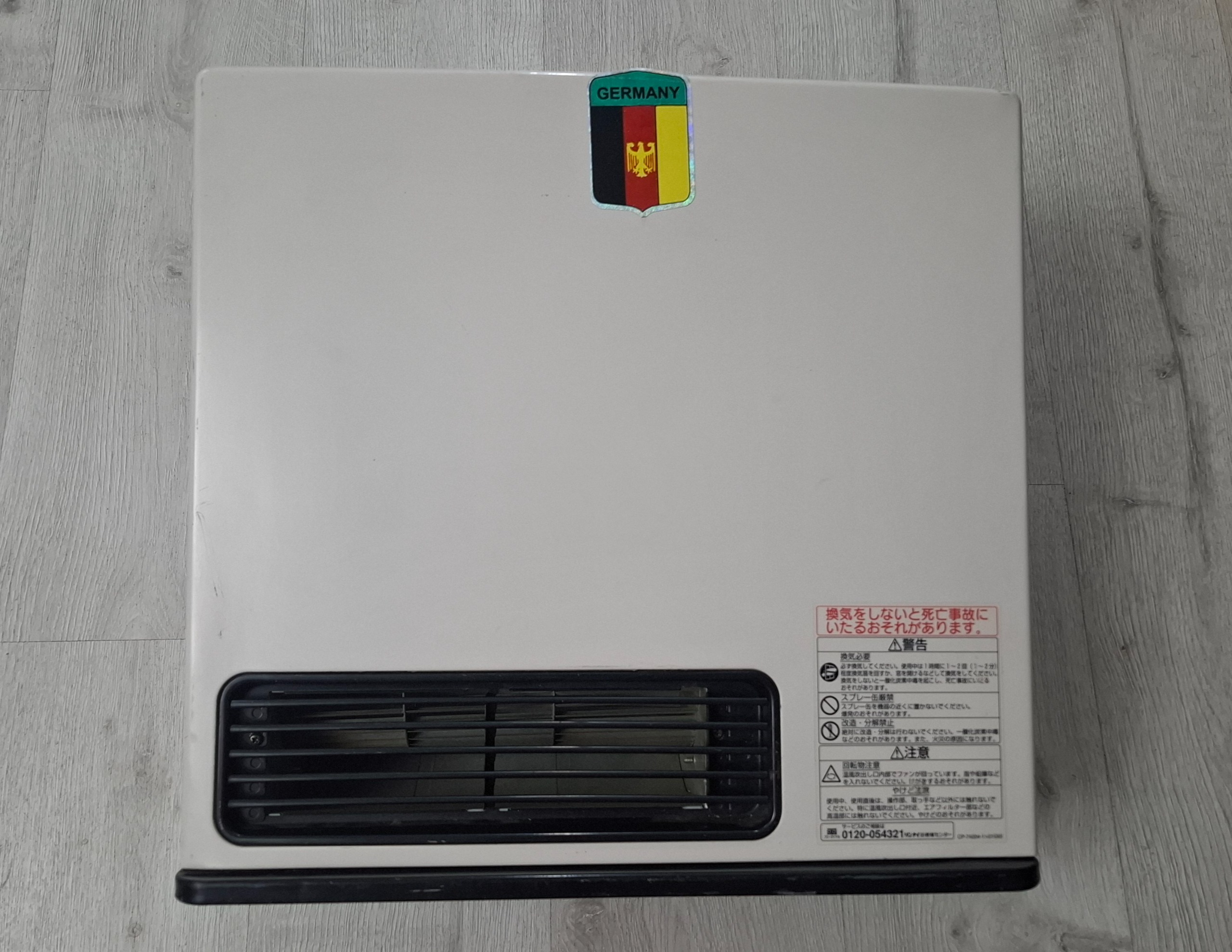 بخاری گازی کپسولی (اصل ژاپن برق 110)دست دوتمیز