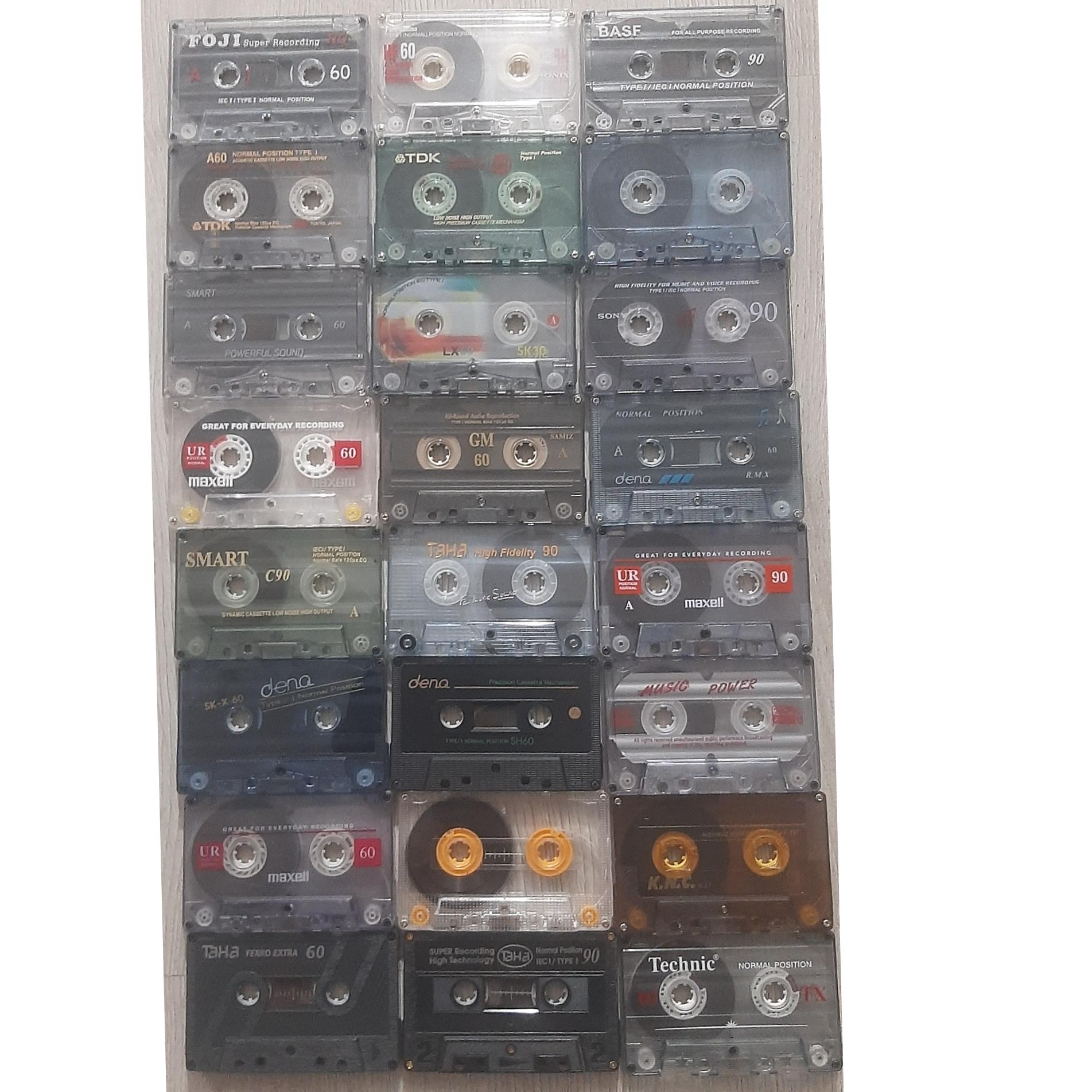 24 مدل نوارکاست خام بدون تکرار (توضیحات)