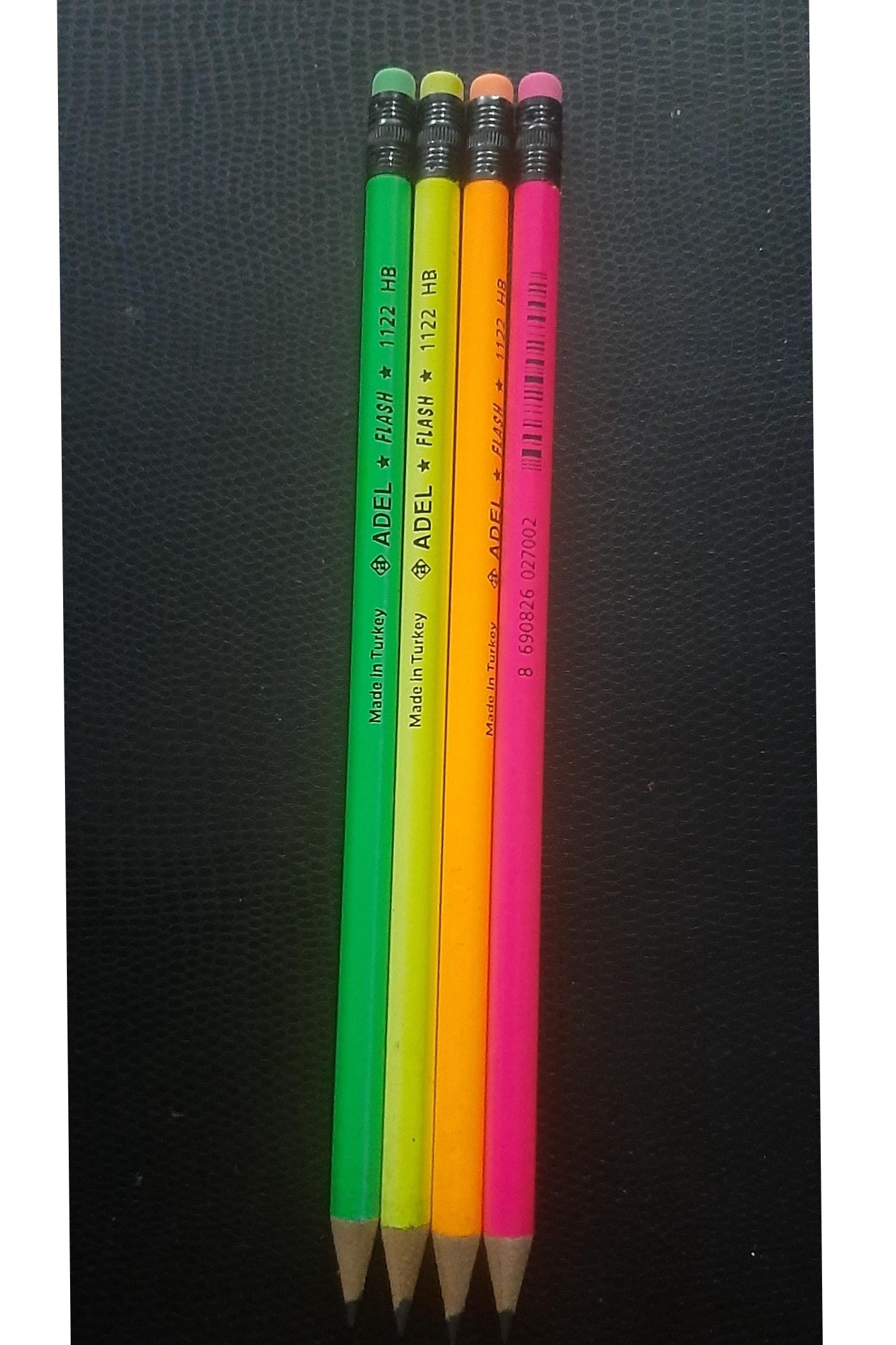 ست 4عددی مداد مشکی  ADEL ترکیه قدیمی