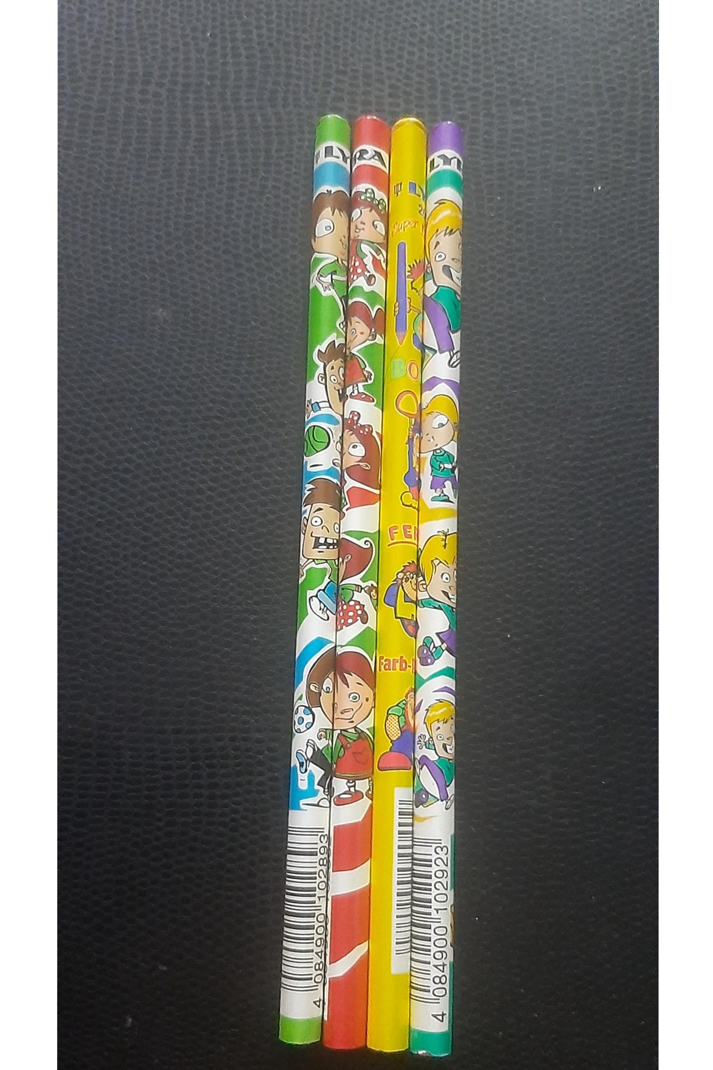 ست 4عددی مداد مشکی LYRA قریمی (توضیحات)