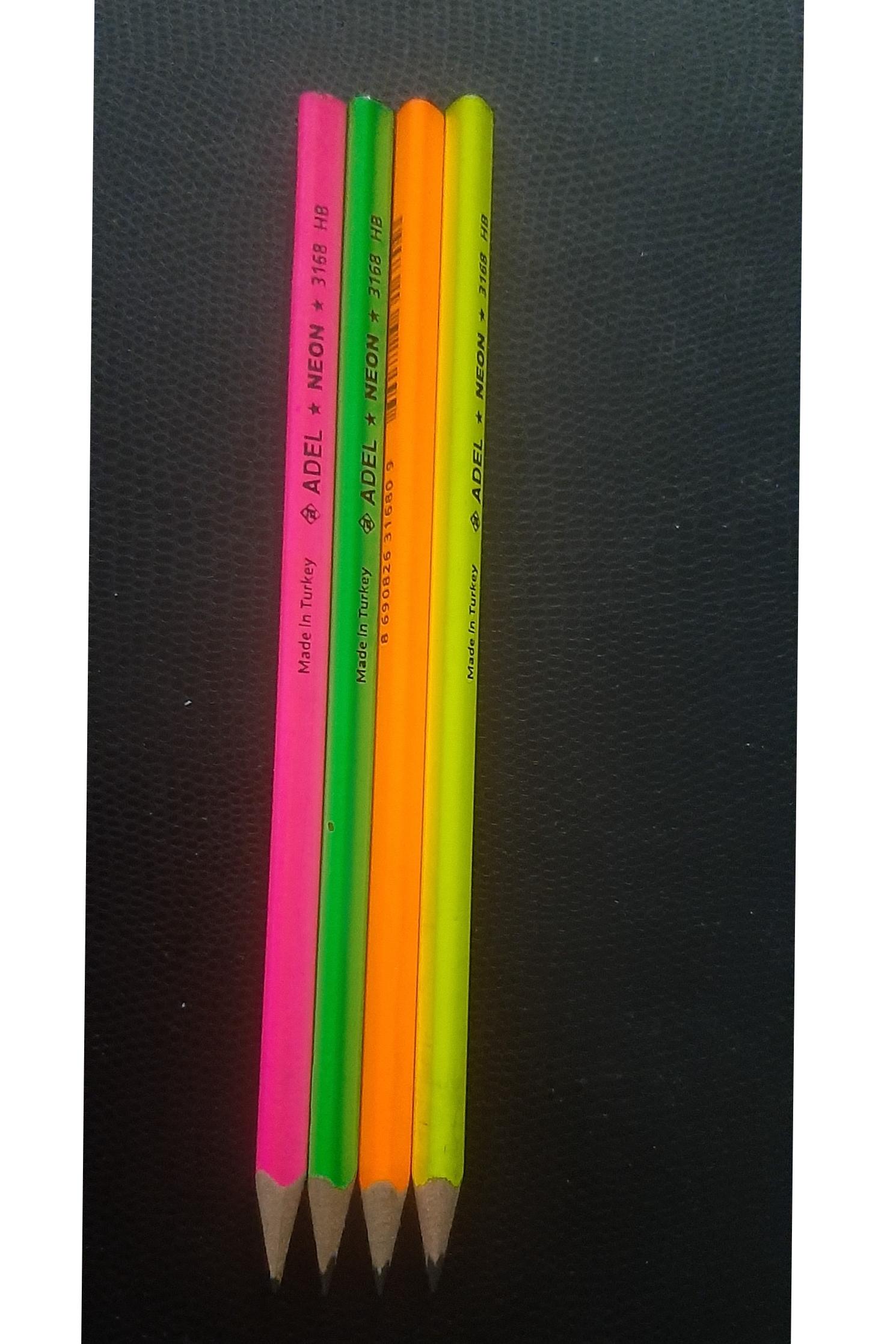 ست 4عددی مداد مشکی ADEL ترکیه قدیمی
