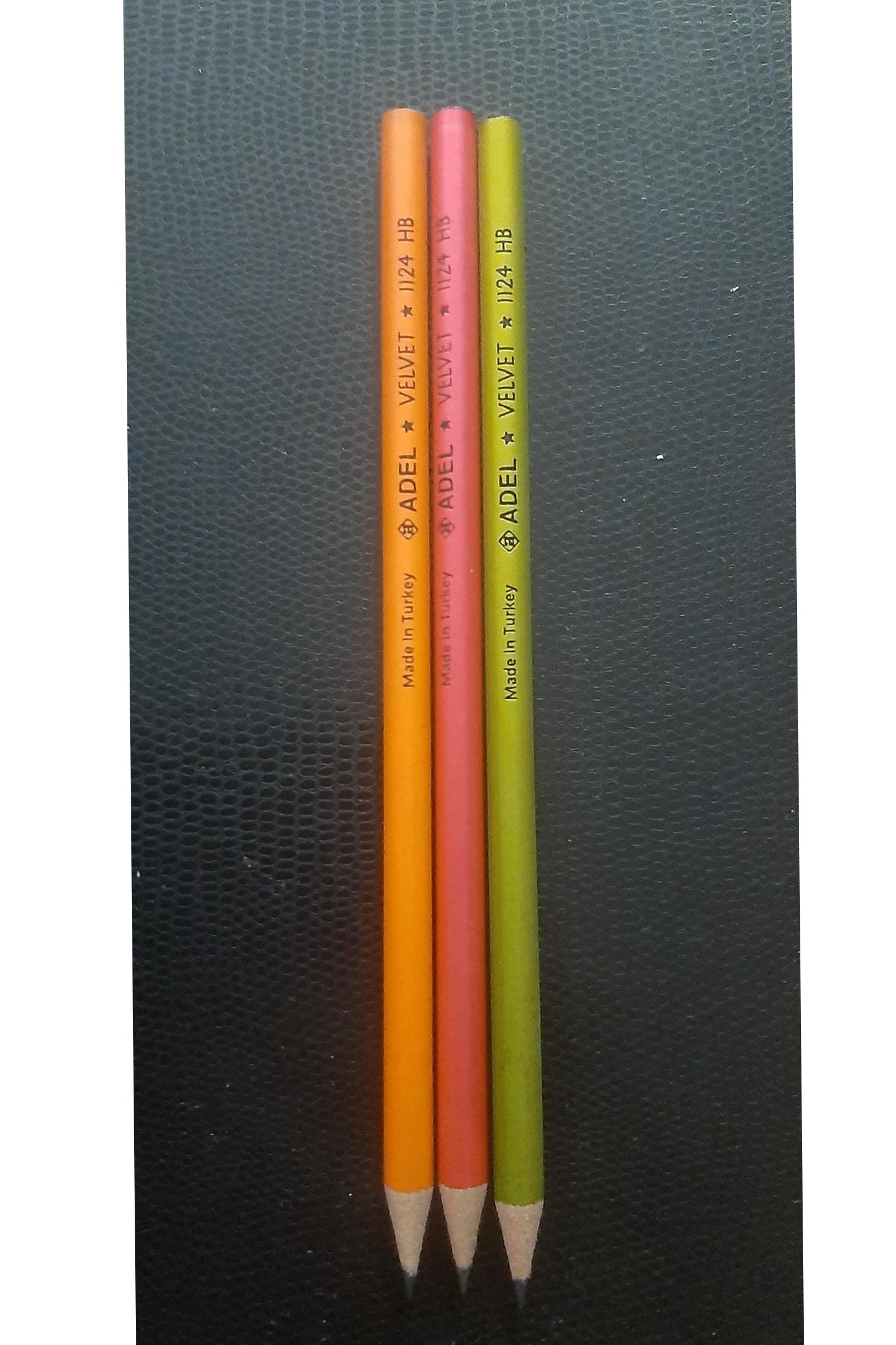 ست 3عددی مداد مشکی ADEL ترکیه قدیمی