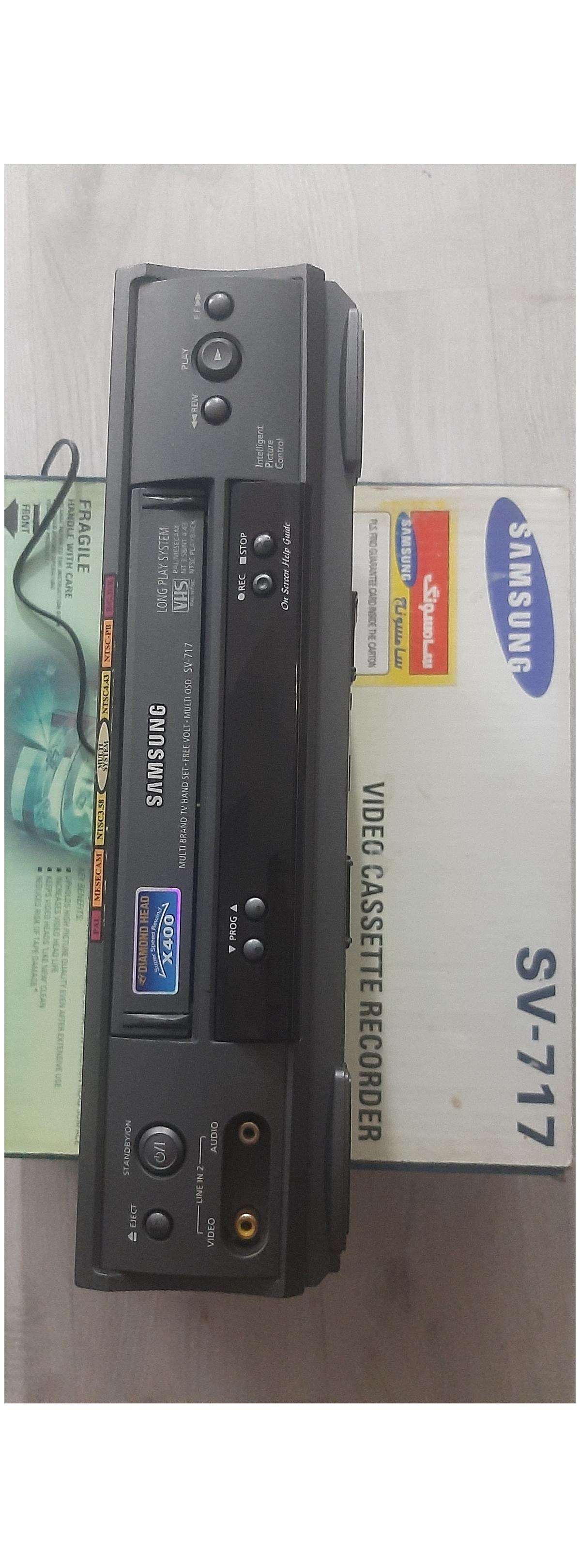 ویدیو vhs, سامسونگ مدل 717 سالم (توضیحات)