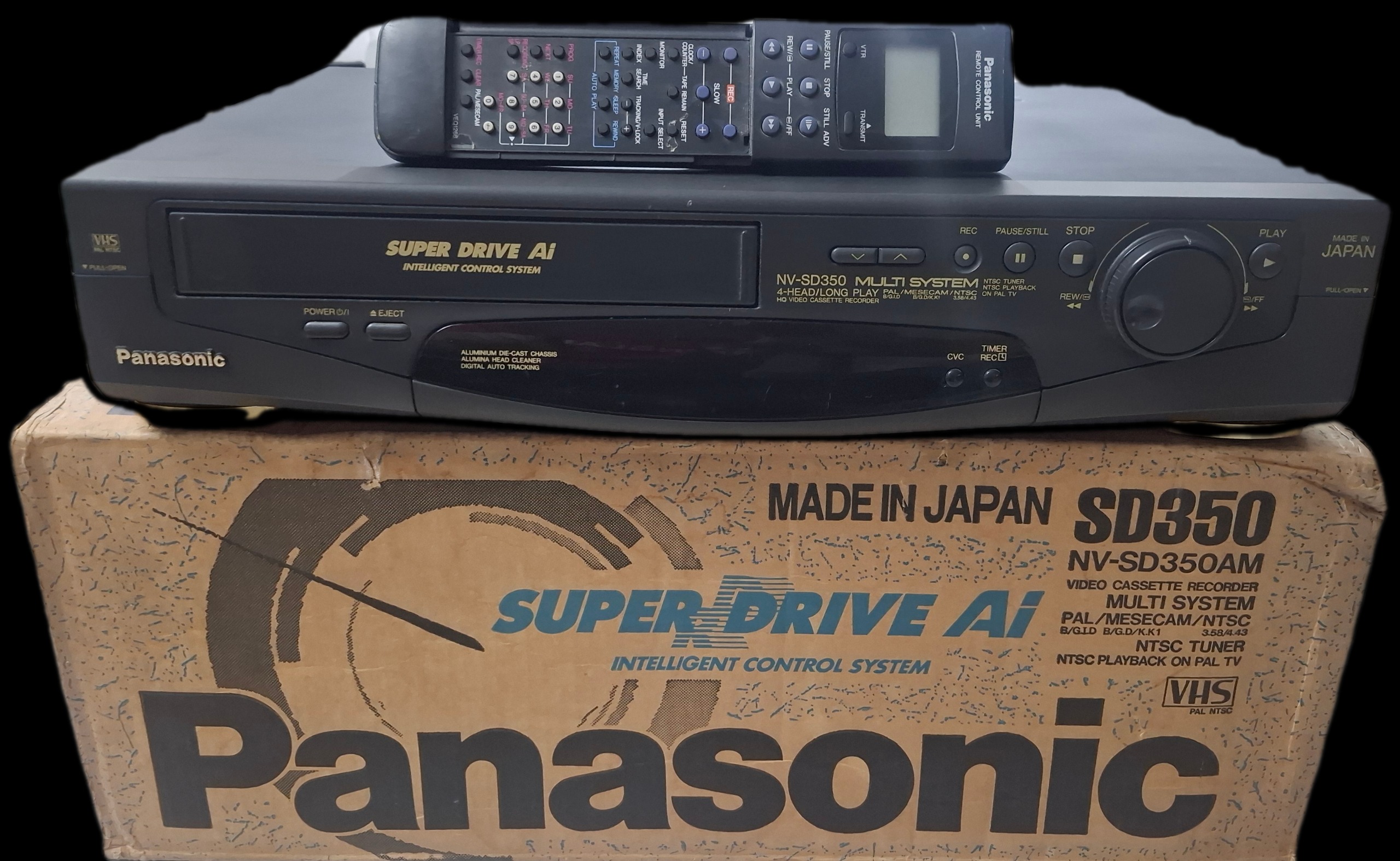 ویدئو VHS پاناسونیک مدل SD350 (توضیحات)