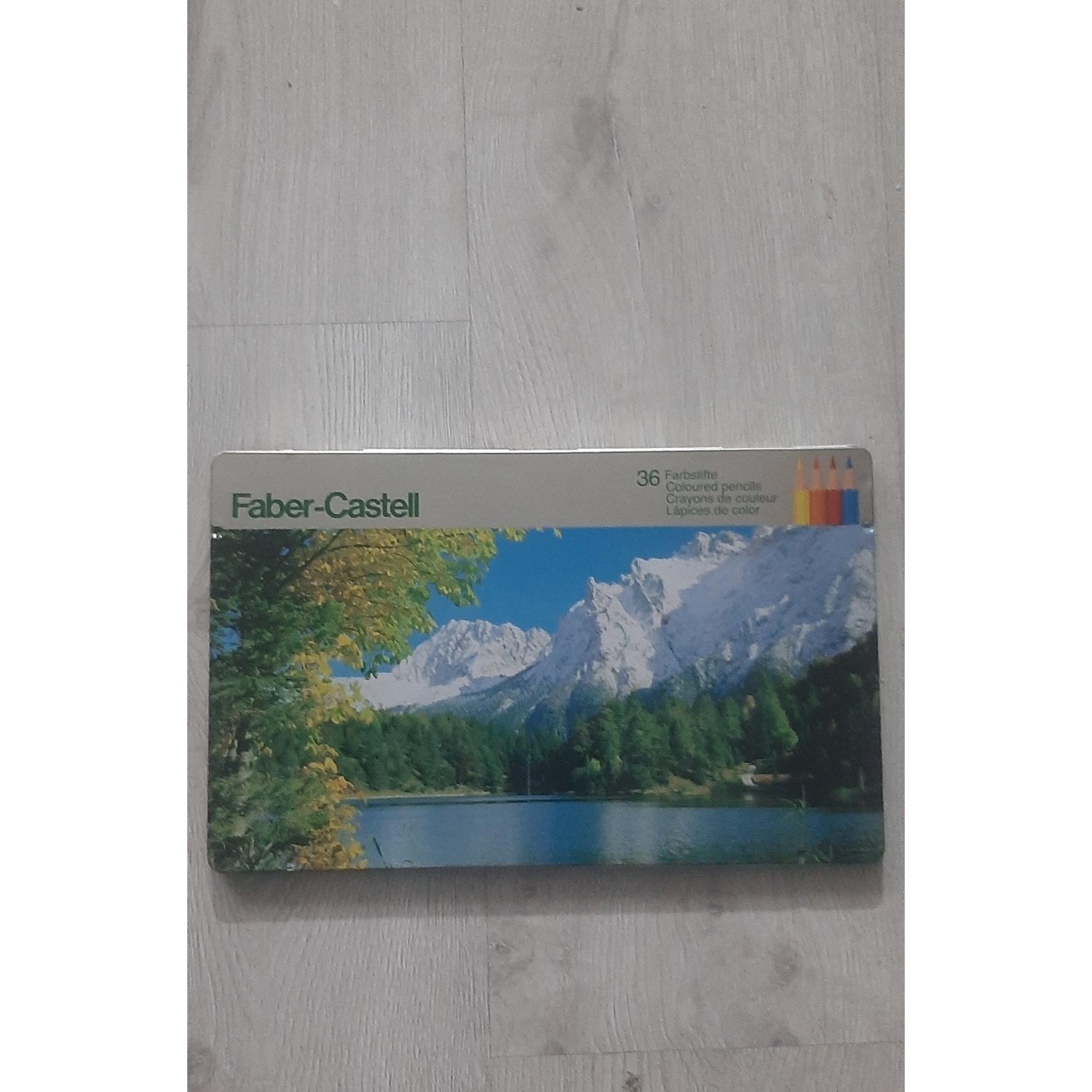 مداد رنگی 36رنگ فابرکاستل قدیمی (توضیحات)