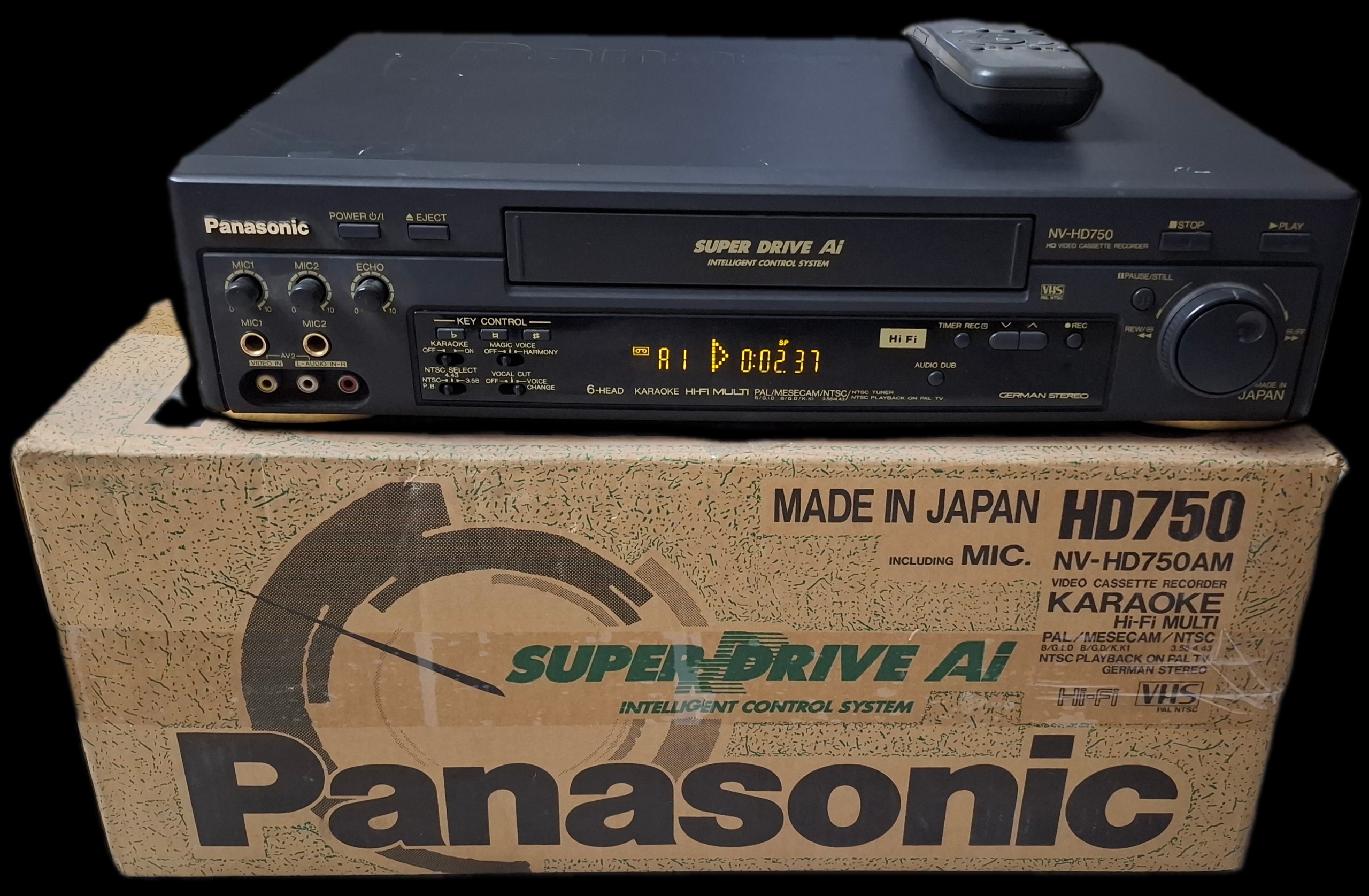 ویدیو 6هد پاناسونیک مدل SD750 سالم(توضیحات