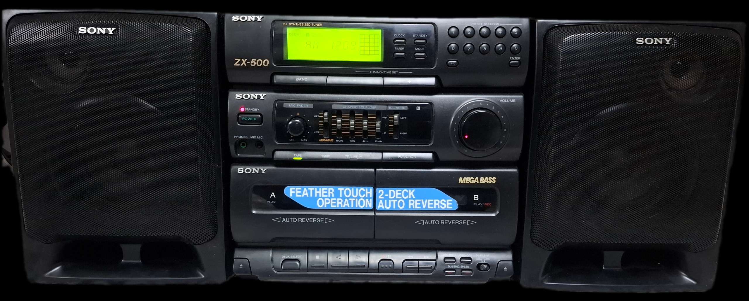 ضبط صوت sonyمدل zx-500تمیزسالم (توضیحات)