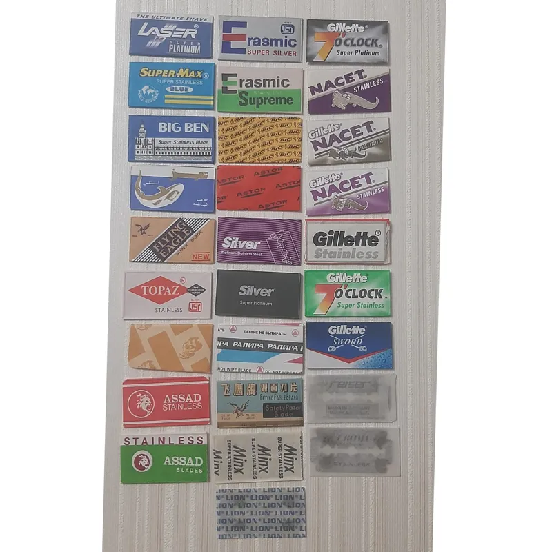 72 عدد تیغ اصلاح سنتی کلکسیونی بدون تکرار