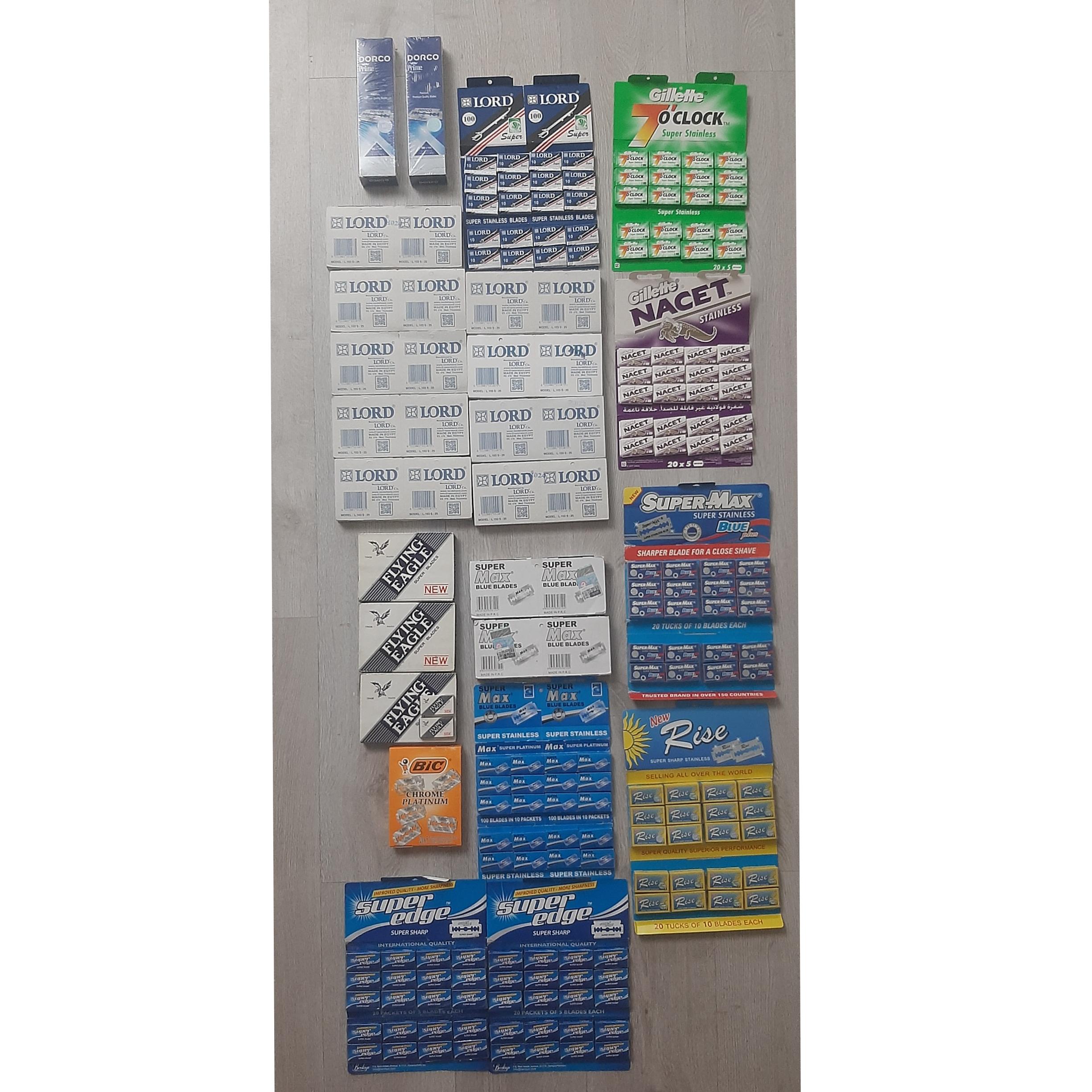 4000 عدد تیغ اصلاح سنتی،، حراج ،، (توضیحات)