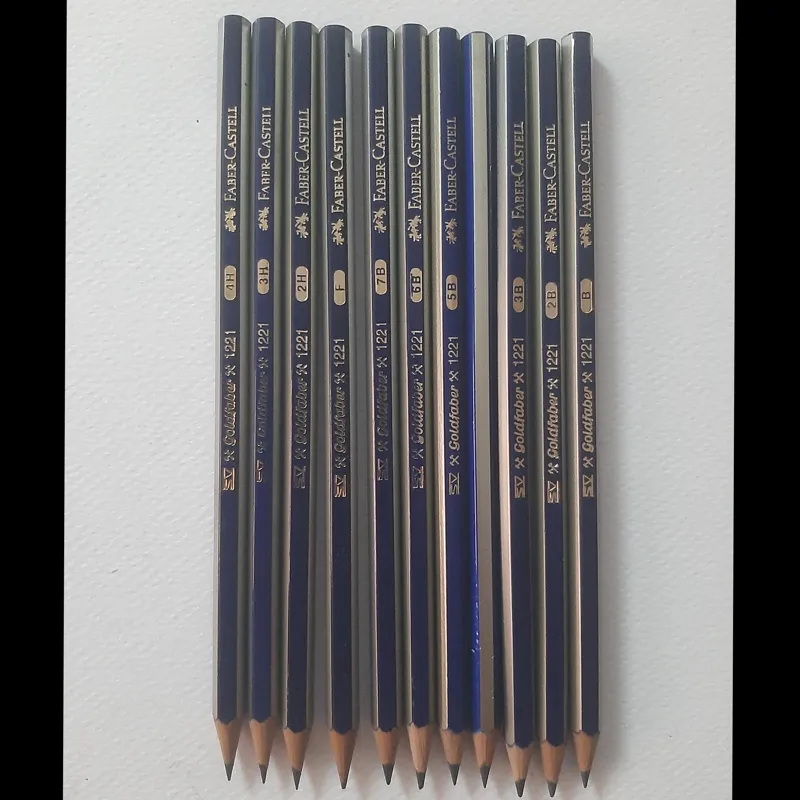 11 شماره مداد طراحی FABER-CASTELL