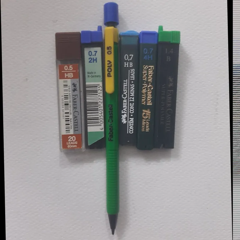 5بسته نوک و یک عدد مدادنوکی فابرکاستل قدیمی