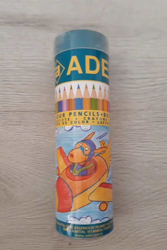 مدادرنگی36رنگADEL ترکیه قدیمی و کمیاب(توضیح