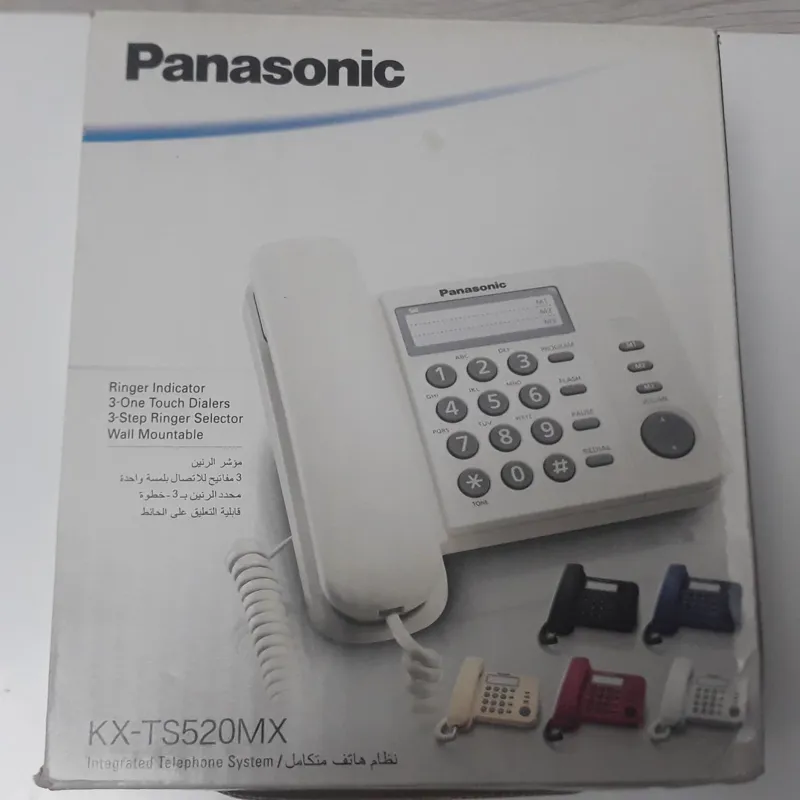 تلفن پاناسونیک مدلKX-TS520MXاصل مالزی