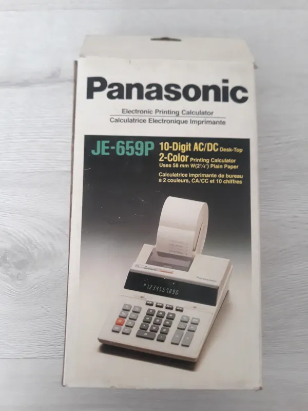 ماشین حساب Panasonic JE-659P