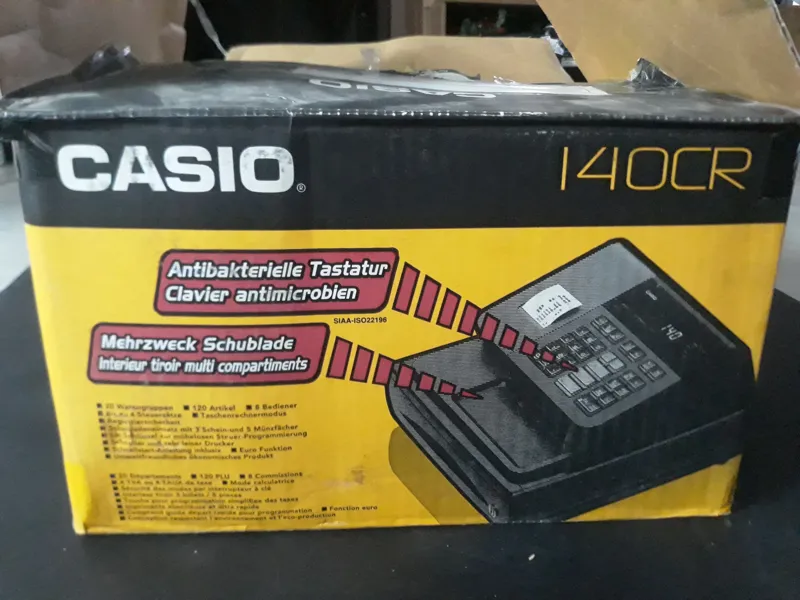 صندوق فروشگاهی CASIO