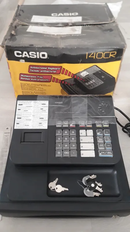 صندوق فروشگاهی CASIOمدل 140CR