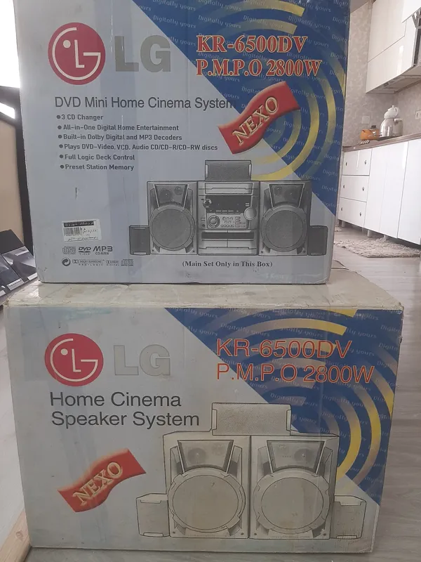 سیستم ضبط و DVD الجی 2800وات (توضیحات)