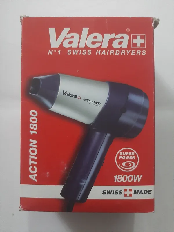 سشوار 1800 وات برند Valera اصل سوییس(توضیحات