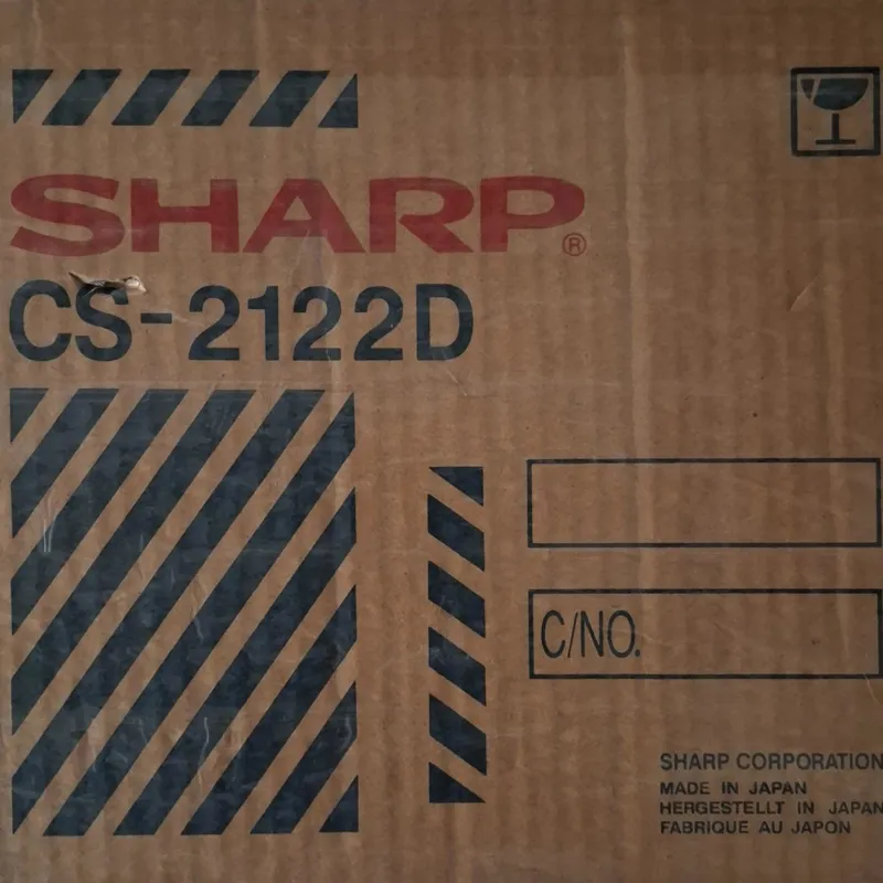 ماشین حساب قدیمی SHARP مدل 2122D، اصل ژاپن