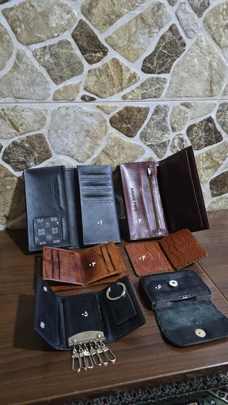 مجموعه کیف چرم