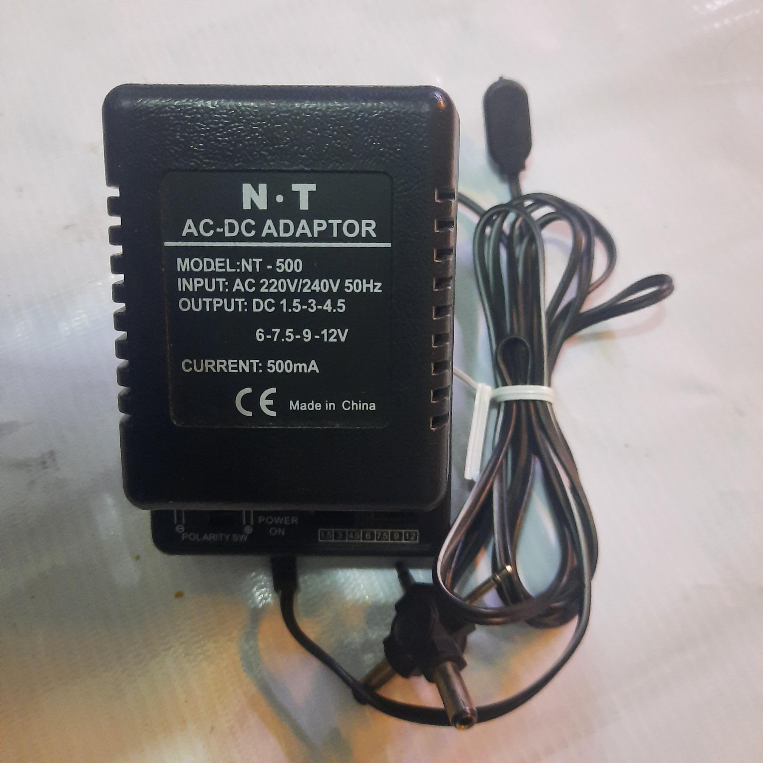 آدابتور 1.5 تا 12 ولت    NT_500