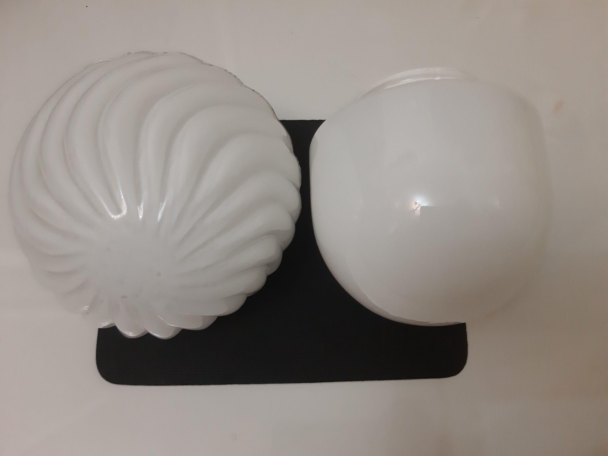 حباب لامپ سرویس بهداشتی یا حیاط شیشه ای 2 عددی